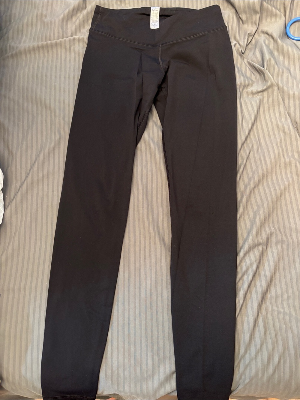 Ivivva Lululemon Black Girls' High-Waist Active Leggings